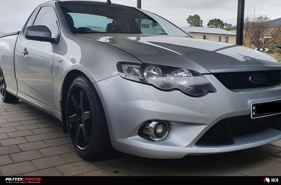 FORD FALCON ALTAIR MATTE BLACK WITH GLOSS BLACK LIP